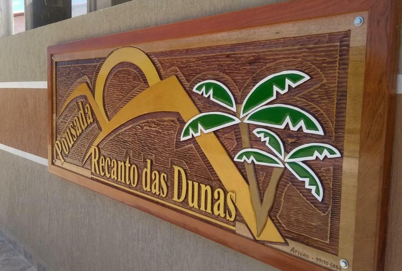 Recanto Das Dunas Hotel Galinhos Exterior foto